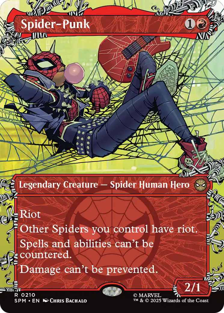 Spider-Punk (0210) (Borderless) [Marvel's Spider-Man] | Exor Games Dartmouth