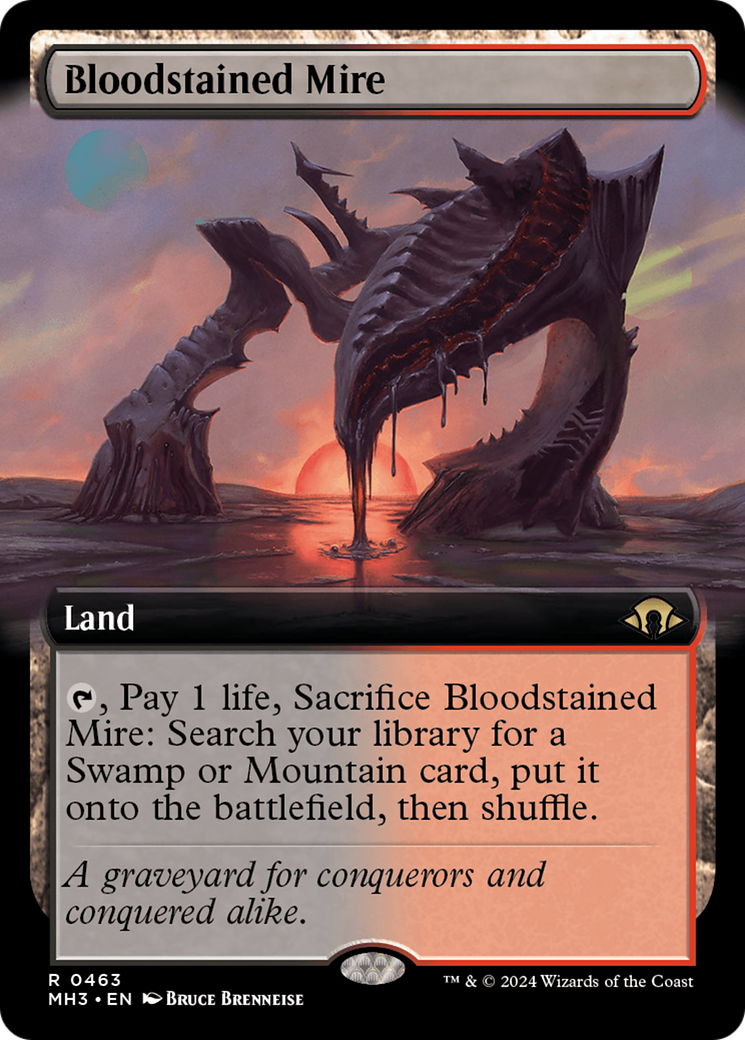 Bloodstained Mire (Extended Art) [Modern Horizons 3] | Exor Games Dartmouth