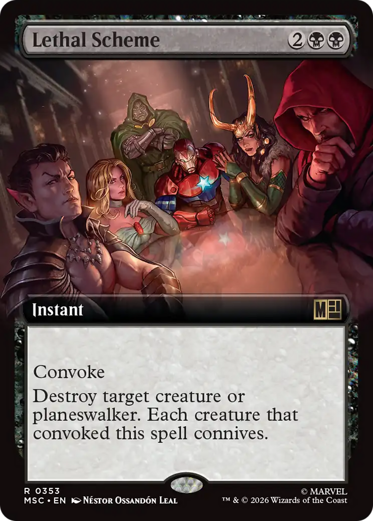 Lethal Scheme (Extended Art) [Marvel Super Heroes Commander] | Exor Games Dartmouth