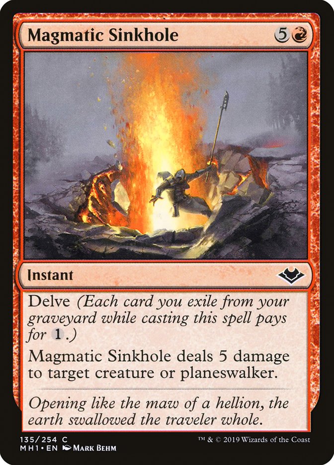 Magmatic Sinkhole [Modern Horizons] | Exor Games Dartmouth