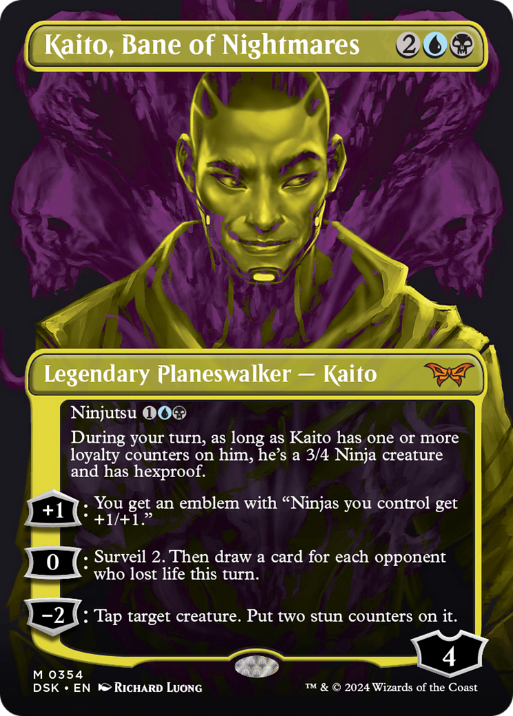 Kaito, Bane of Nightmares (Showcase) [Duskmourn: House of Horror] | Exor Games Dartmouth