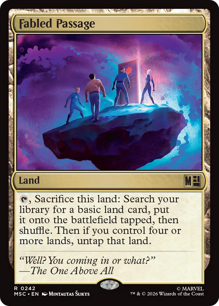 Fabled Passage [Marvel Super Heroes Commander] | Exor Games Dartmouth