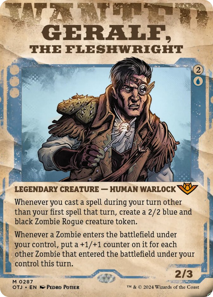 Geralf, the Fleshwright (Showcase) [Outlaws of Thunder Junction] | Exor Games Dartmouth