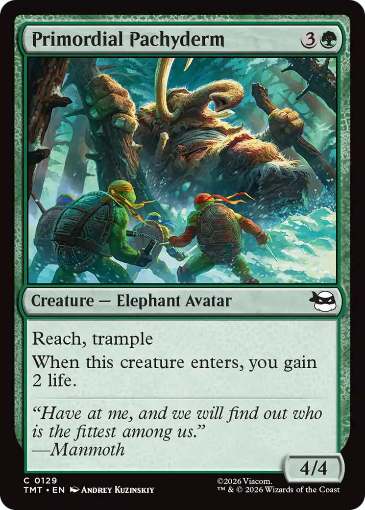 Primordial Pachyderm [Teenage Mutant Ninja Turtles] | Exor Games Dartmouth