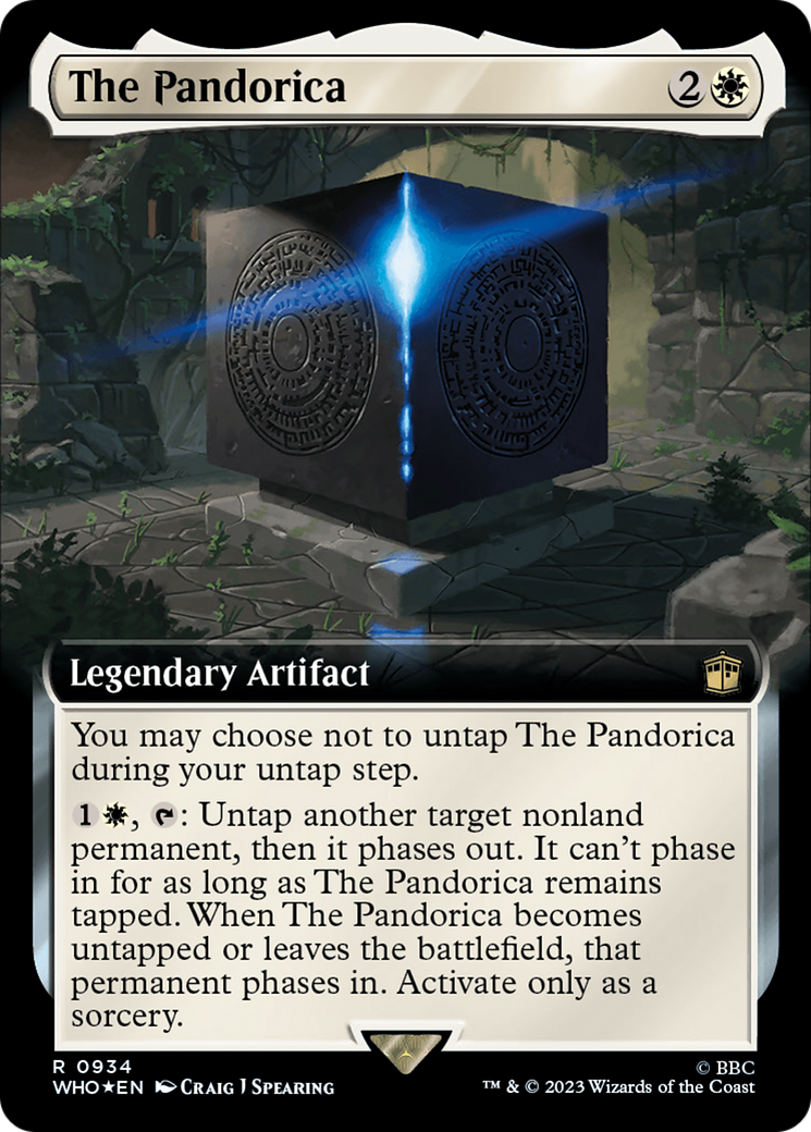 The Pandorica (Extended Art) (Surge Foil) [Doctor Who] | Exor Games Dartmouth