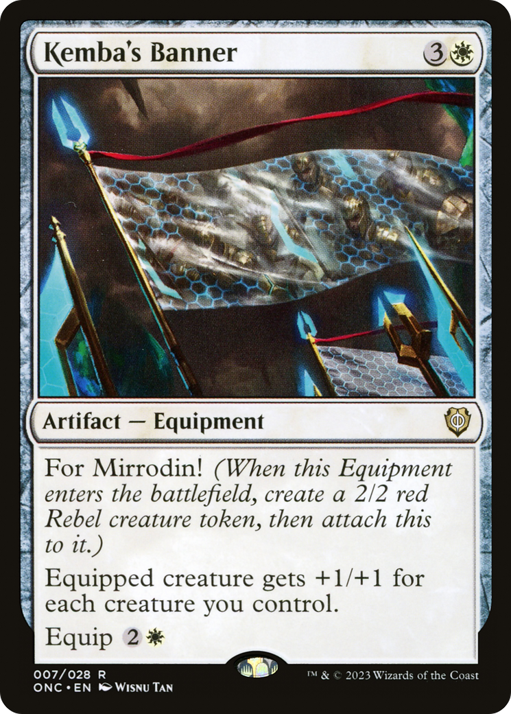 Kemba's Banner [Phyrexia: All Will Be One Commander] | Exor Games Dartmouth