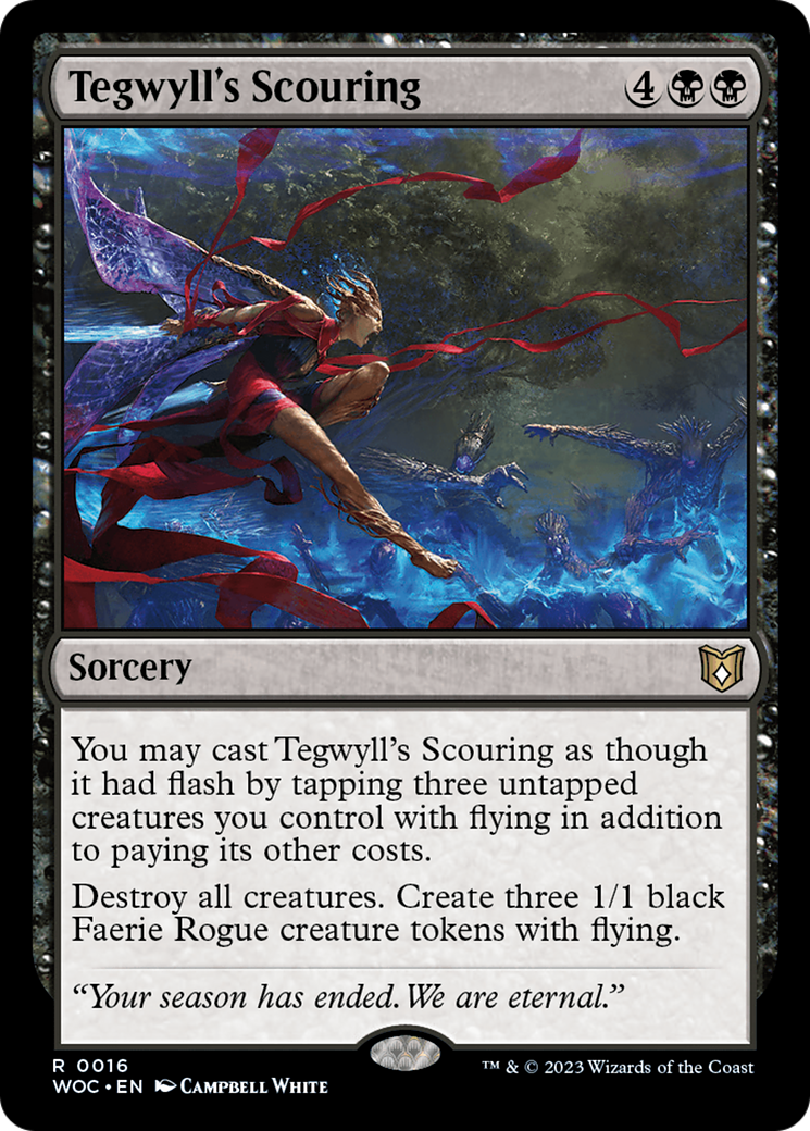 Tegwyll's Scouring [Wilds of Eldraine Commander] | Exor Games Dartmouth