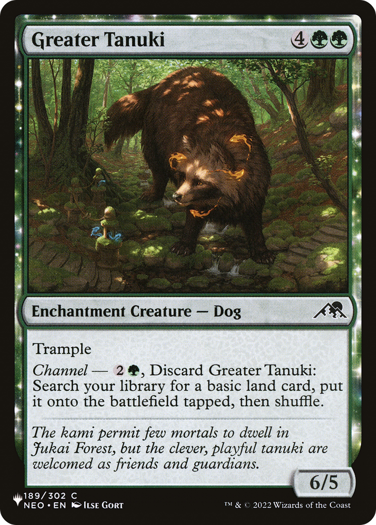 Greater Tanuki [The List] | Exor Games Dartmouth