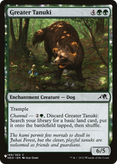 Greater Tanuki [The List] | Exor Games Dartmouth