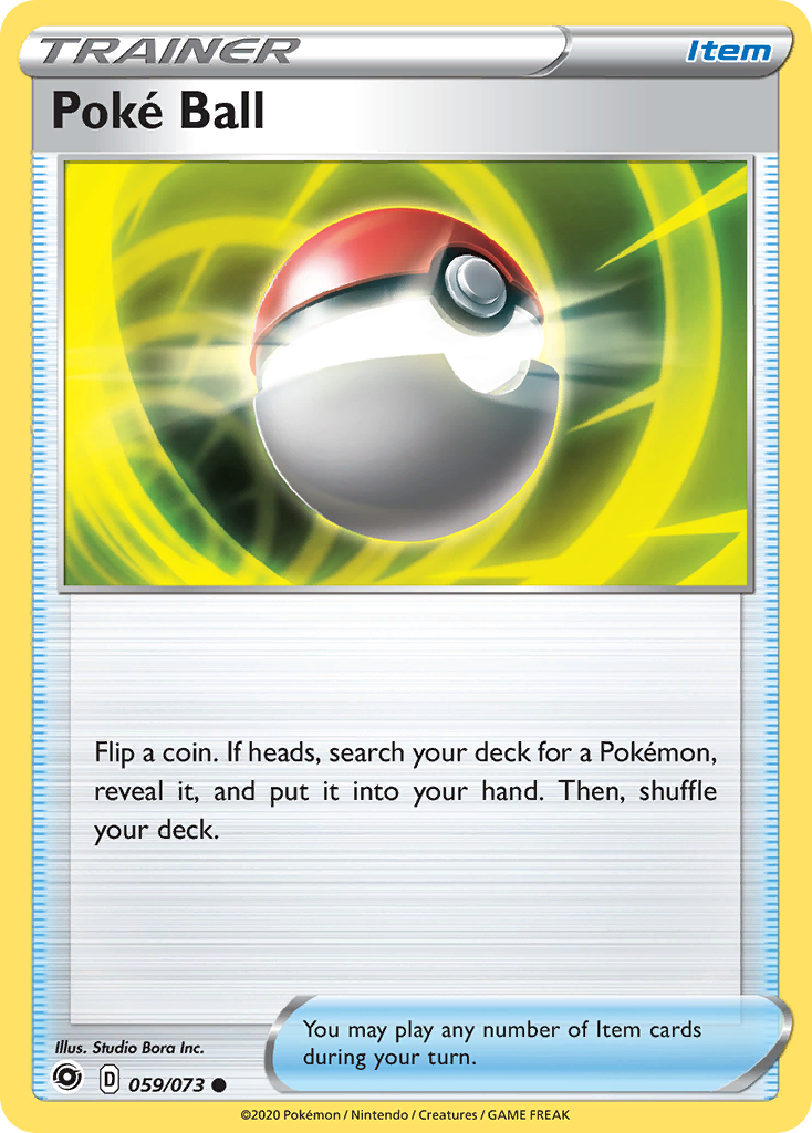 Poke Ball (059/073) [Sword & Shield: Champion's Path] | Exor Games Dartmouth