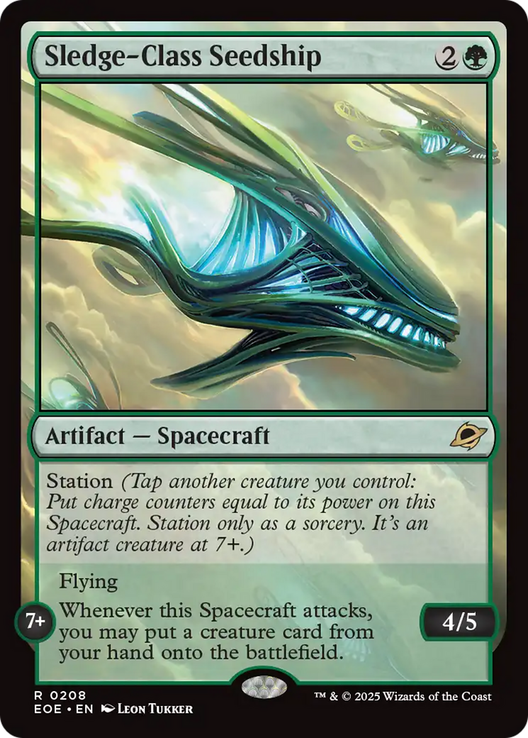 Sledge-Class Seedship [Edge of Eternities] | Exor Games Dartmouth
