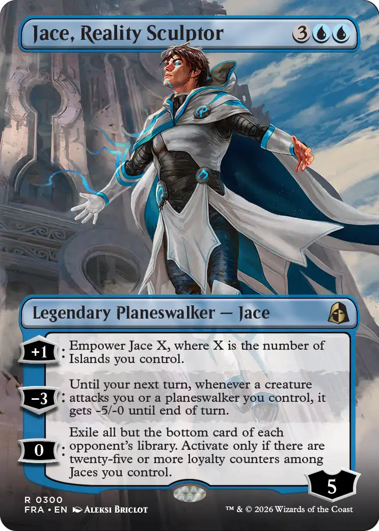 Jace, Reality Sculptor (Borderless) [Reality Fracture] | Exor Games Dartmouth