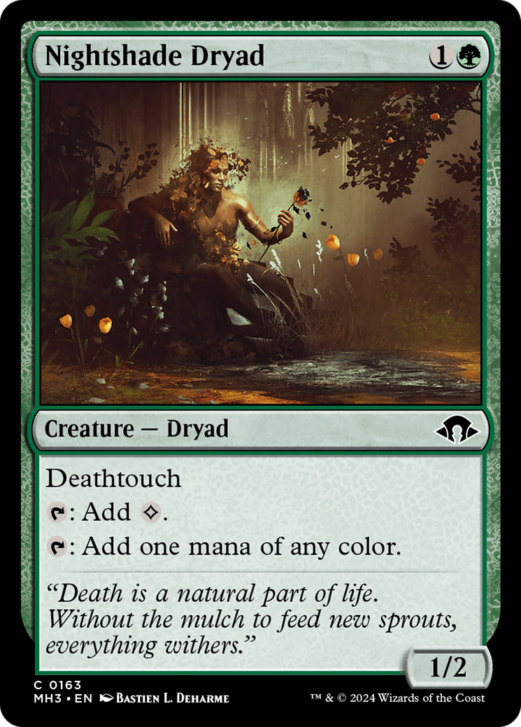 Nightshade Dryad [Modern Horizons 3] | Exor Games Dartmouth