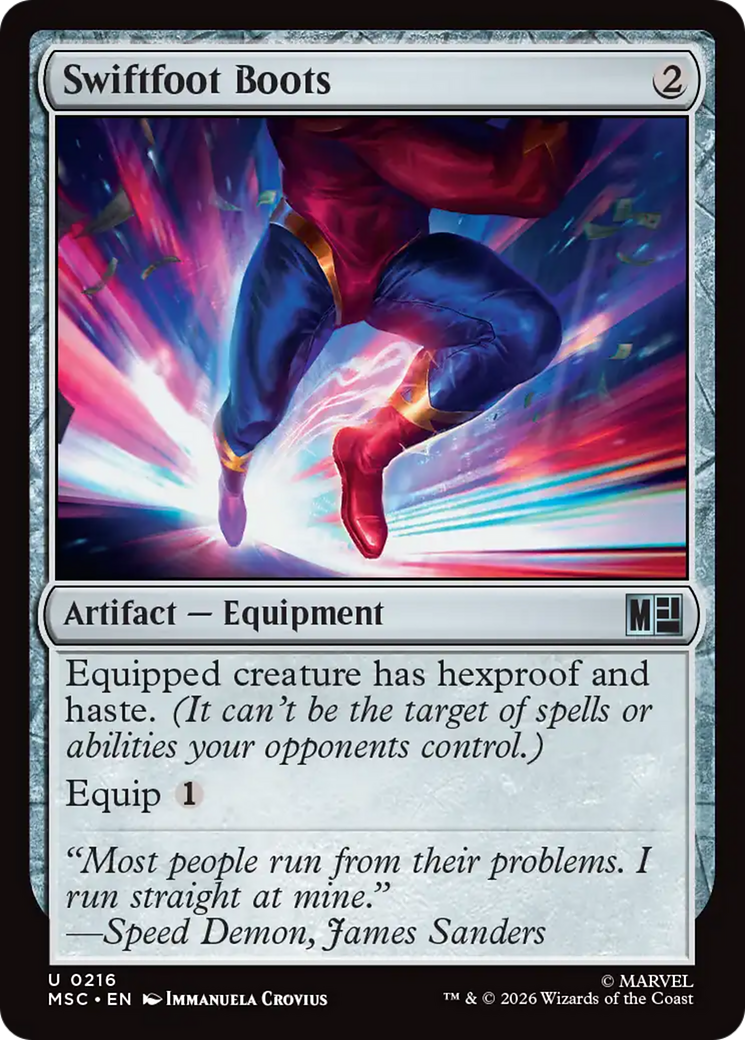 Swiftfoot Boots [Marvel Super Heroes Commander] | Exor Games Dartmouth