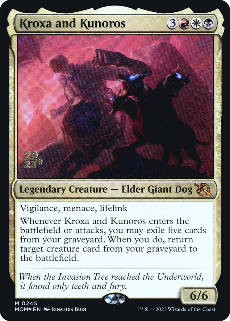 Kroxa and Kunoros [March of the Machine Prerelease Promos] | Exor Games Dartmouth