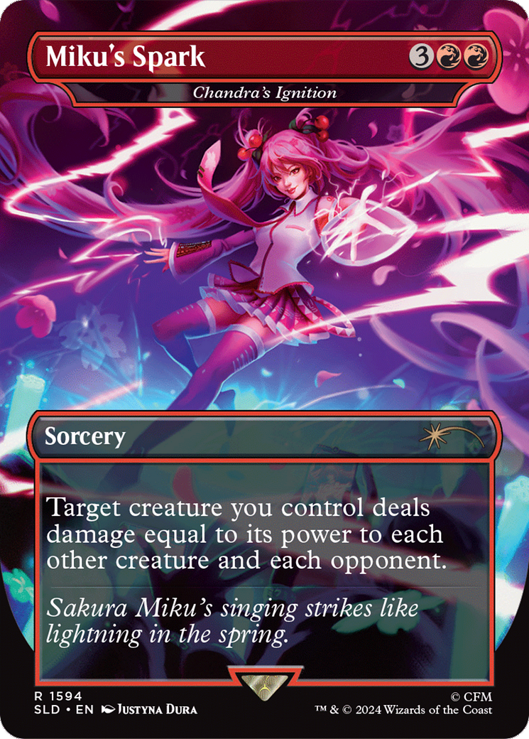 Miku's Spark - Chandra's Ignition [Secret Lair Drop Series] | Exor Games Dartmouth