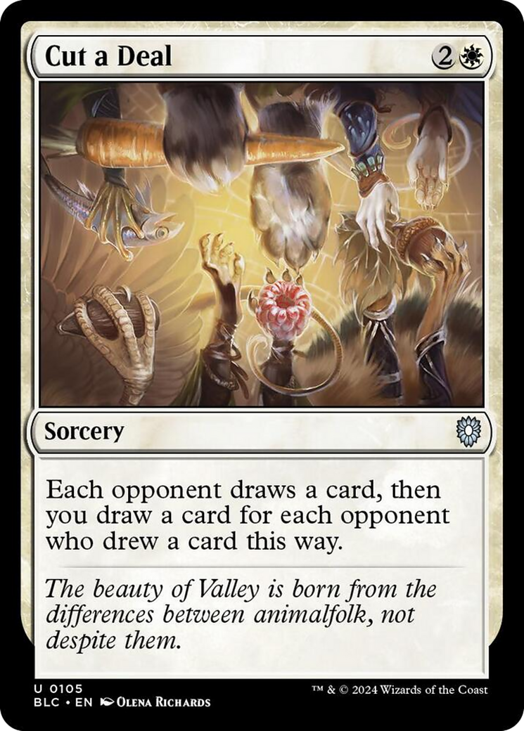 Cut a Deal [Bloomburrow Commander] | Exor Games Dartmouth