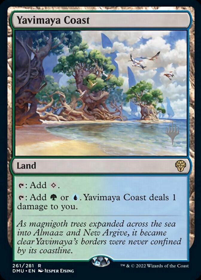 Yavimaya Coast (Promo Pack) [Dominaria United Promos] | Exor Games Dartmouth