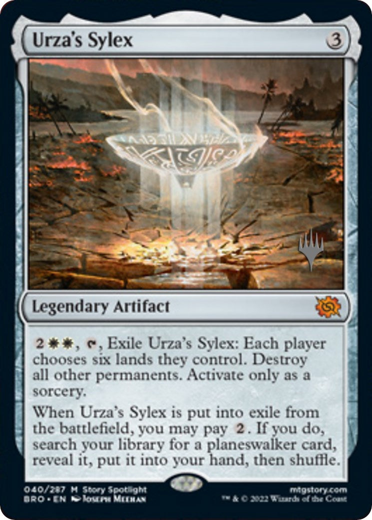 Urza's Sylex (Promo Pack) [The Brothers' War Promos] | Exor Games Dartmouth