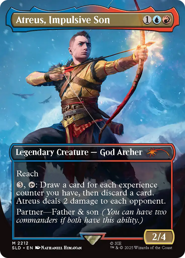 Atreus, Impulsive Son [Secret Lair Drop Series] | Exor Games Dartmouth