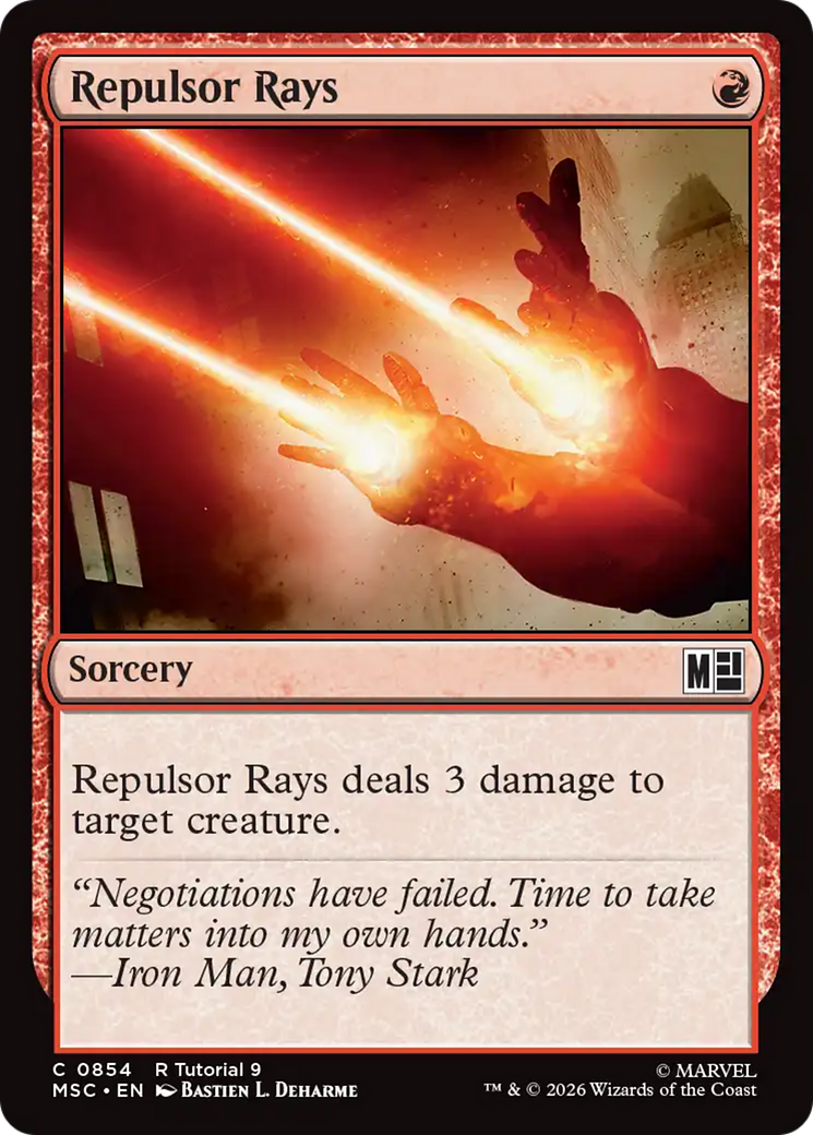 Repulsor Rays [Marvel Super Heroes Commander] | Exor Games Dartmouth