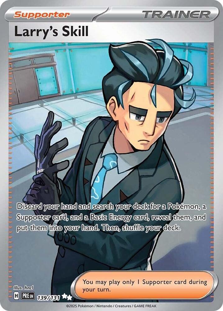 Larry's Skill (139/131) [Scarlet & Violet: Prismatic Evolutions] | Exor Games Dartmouth