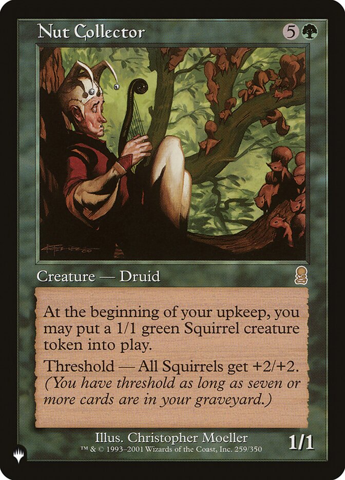 Nut Collector [The List] | Exor Games Dartmouth