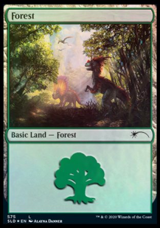 Forest (Dinosaurs) (575) [Secret Lair Drop Promos] | Exor Games Dartmouth