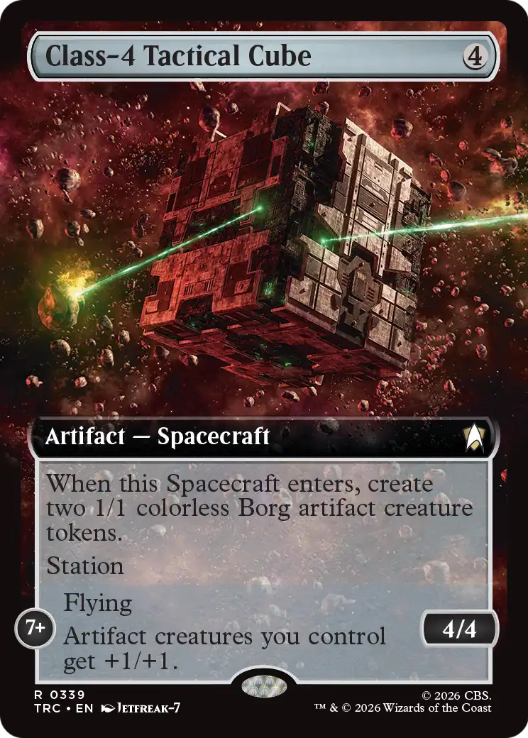 Class-4 Tactical Cube (Extended Art) [Star Trek Commander] | Exor Games Dartmouth