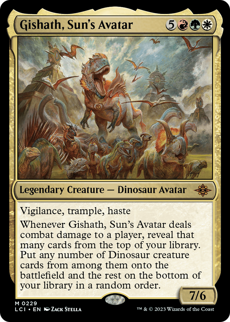 Gishath, Sun's Avatar [The Lost Caverns of Ixalan] | Exor Games Dartmouth