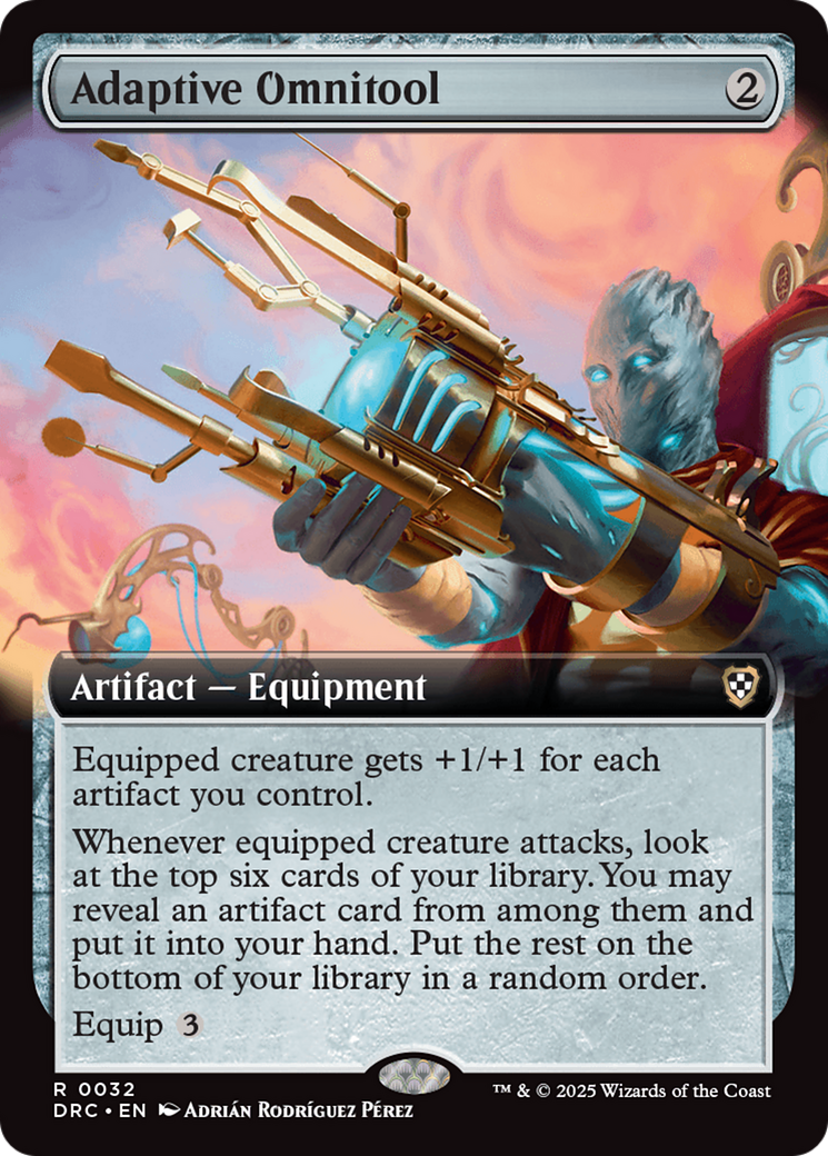 Adaptive Omnitool (Extended Art) [Aetherdrift Commander] | Exor Games Dartmouth