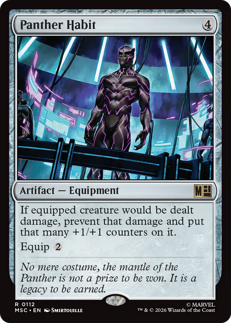 Panther Habit [Marvel Super Heroes Commander] | Exor Games Dartmouth