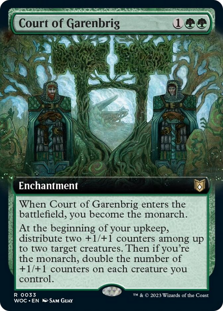 Court of Garenbrig (Extended Art) [Wilds of Eldraine Commander] | Exor Games Dartmouth