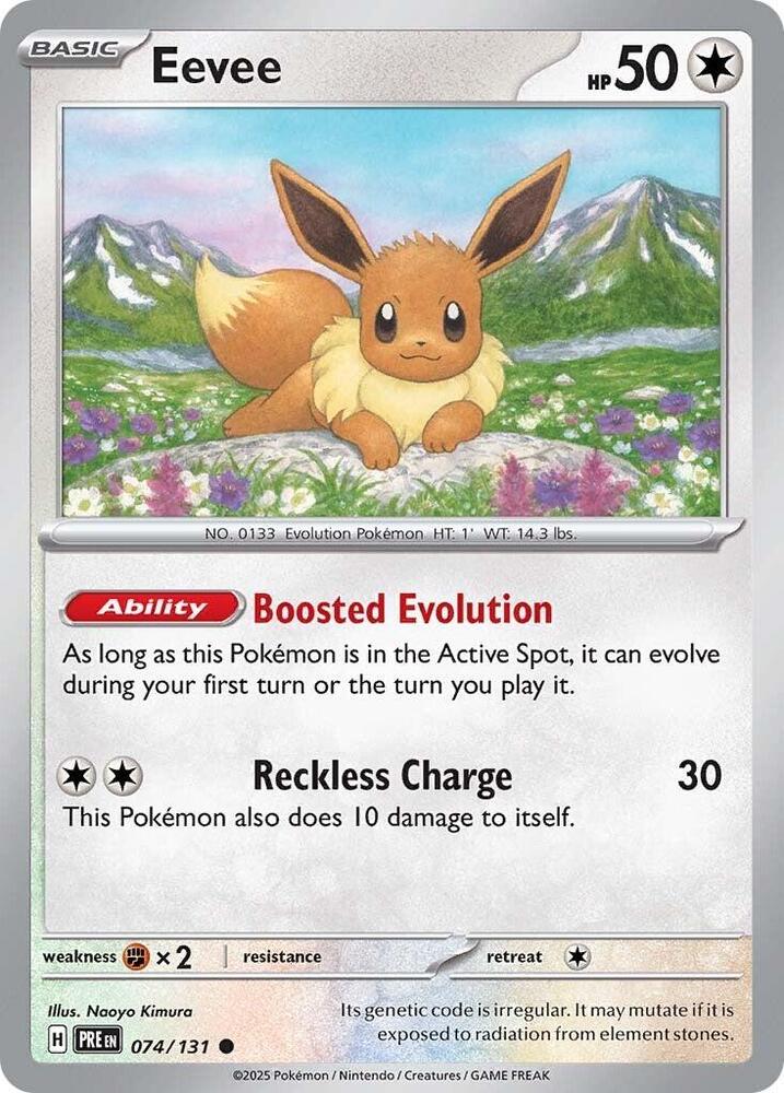 Eevee (074/131) [Scarlet & Violet: Prismatic Evolutions] | Exor Games Dartmouth