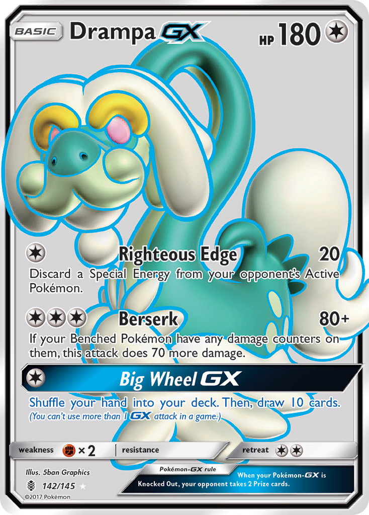 Drampa GX (142/145) [Sun & Moon: Guardians Rising] | Exor Games Dartmouth