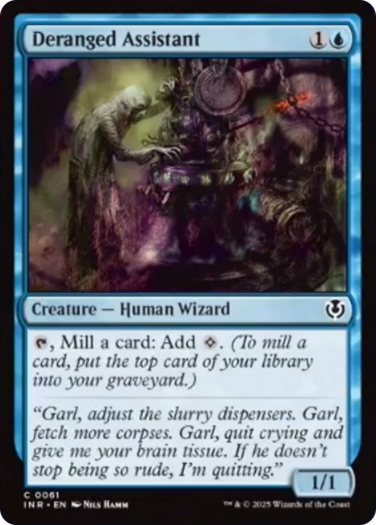 Deranged Assistant [Innistrad Remastered] | Exor Games Dartmouth