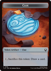 Ally (0005) // Clue (0018) Double-Sided Token [Avatar: The Last Airbender Tokens] | Exor Games Dartmouth