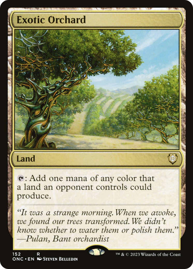 Exotic Orchard [Phyrexia: All Will Be One Commander] | Exor Games Dartmouth