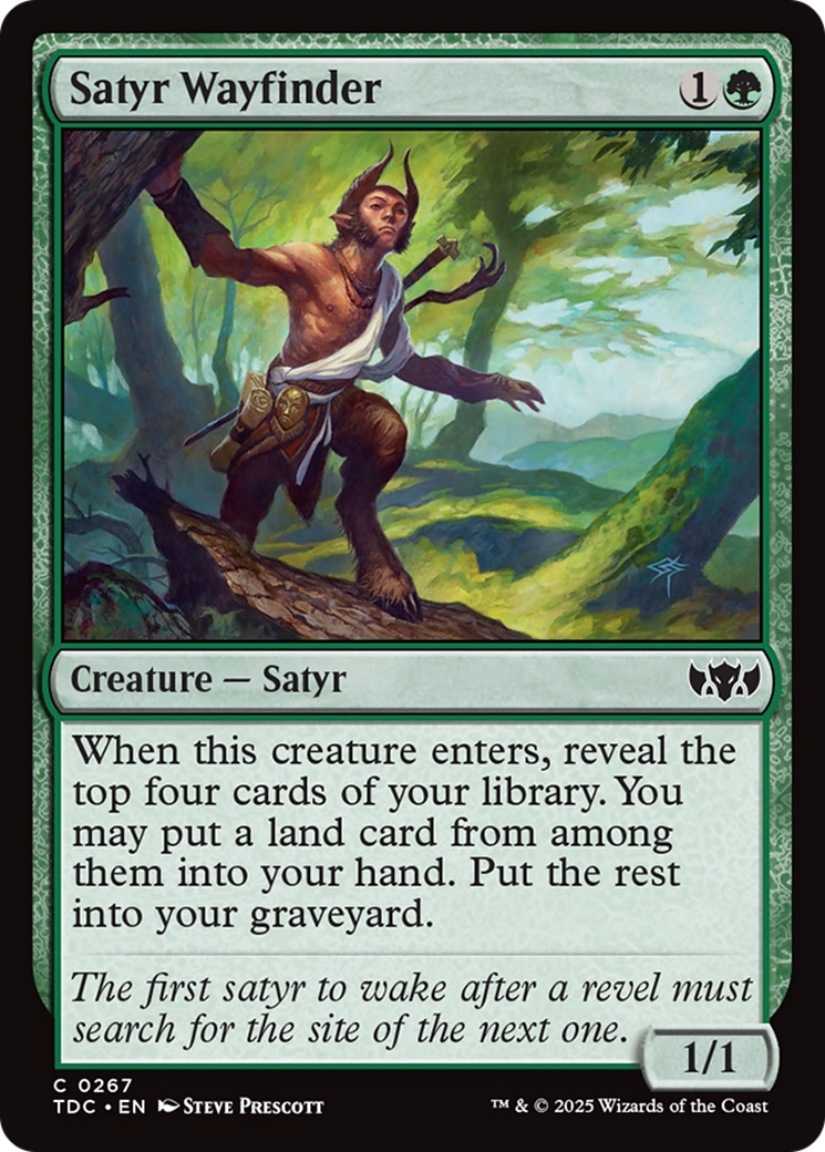 Satyr Wayfinder [Tarkir: Dragonstorm Commander] | Exor Games Dartmouth
