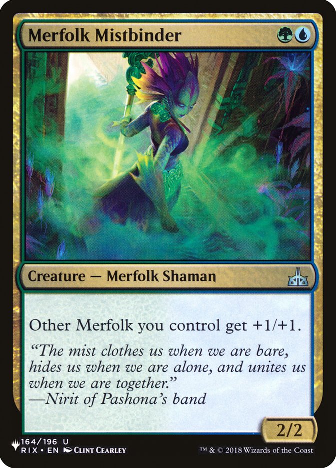 Merfolk Mistbinder [The List] | Exor Games Dartmouth