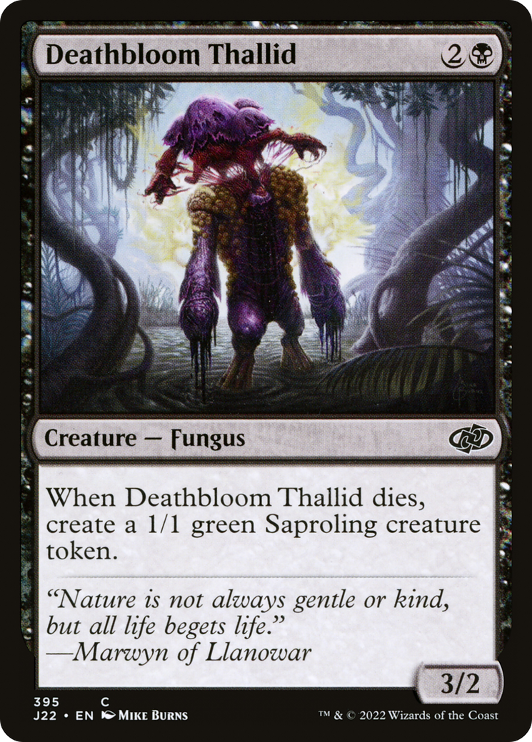 Deathbloom Thallid [Jumpstart 2022] | Exor Games Dartmouth