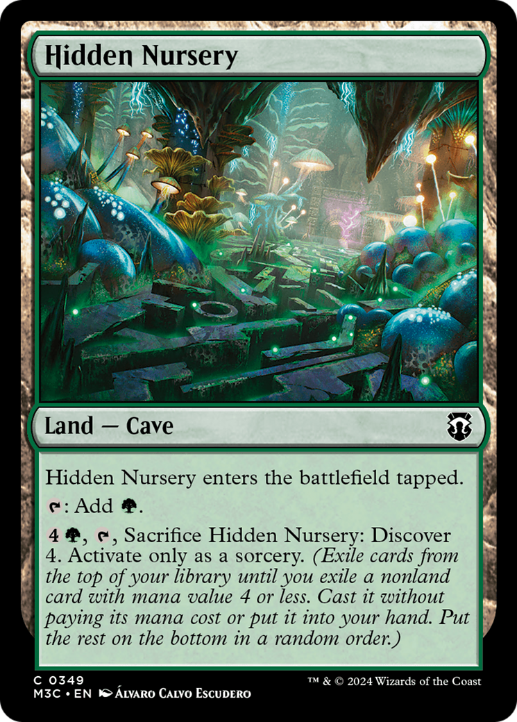 Hidden Nursery (Ripple Foil) [Modern Horizons 3 Commander] | Exor Games Dartmouth