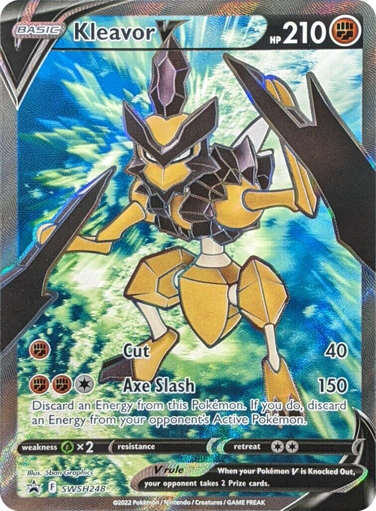 Kleavor V (SWSH248) [Sword & Shield: Black Star Promos] | Exor Games Dartmouth