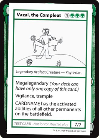 Vazal, the Compleat (2021 Edition) [Mystery Booster Playtest Cards] | Exor Games Dartmouth