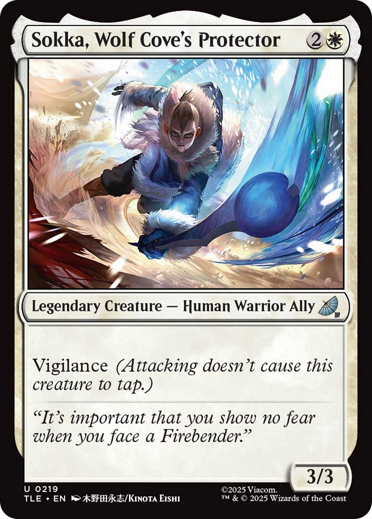 Sokka, Wolf Cove's Protector [Avatar: The Last Airbender: Eternal-Legal] | Exor Games Dartmouth