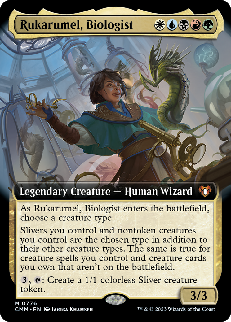 Rukarumel, Biologist (Extended Art) [Commander Masters] | Exor Games Dartmouth