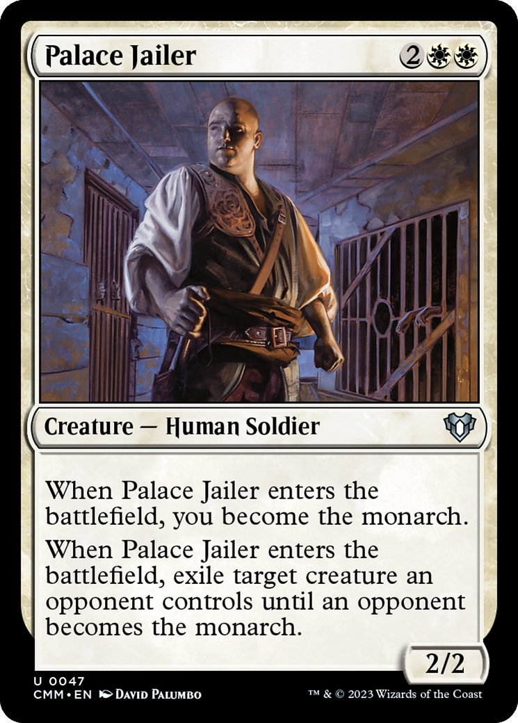 Palace Jailer [Commander Masters] | Exor Games Dartmouth