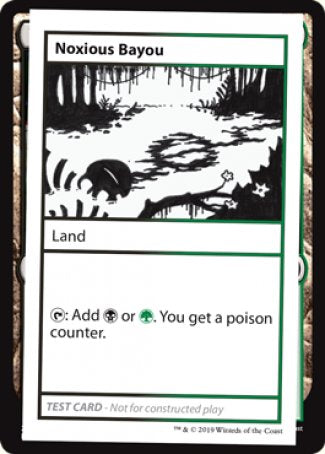 Noxious Bayou (2021 Edition) [Mystery Booster Playtest Cards] | Exor Games Dartmouth