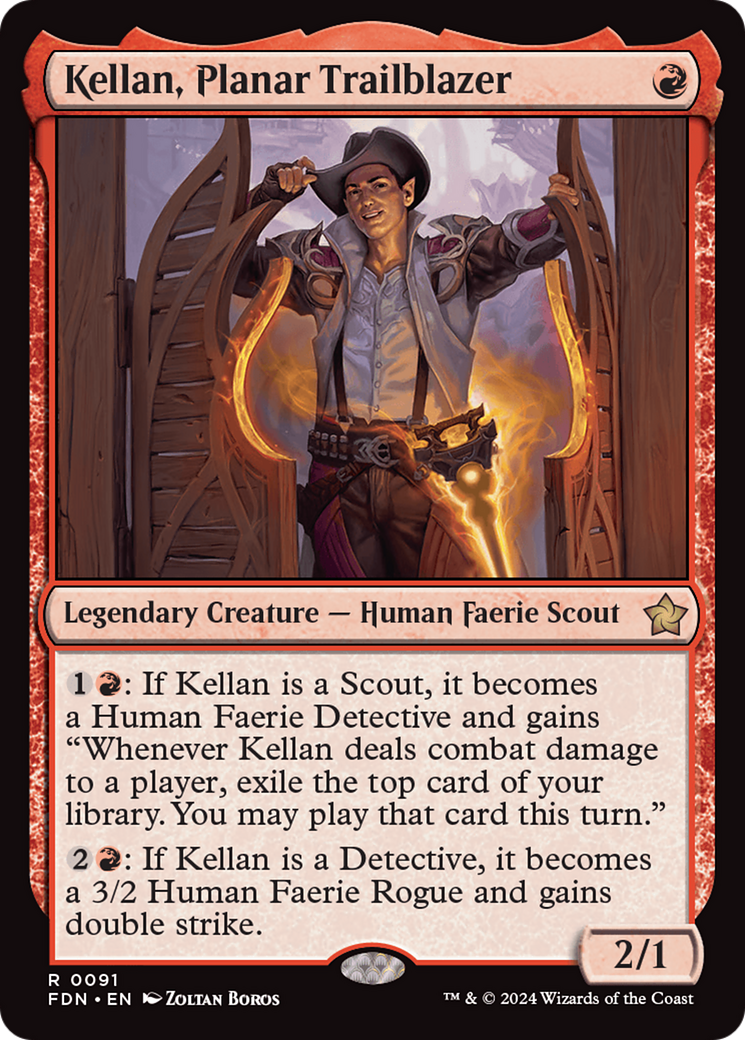 Kellan, Planar Trailblazer [Foundations] | Exor Games Dartmouth