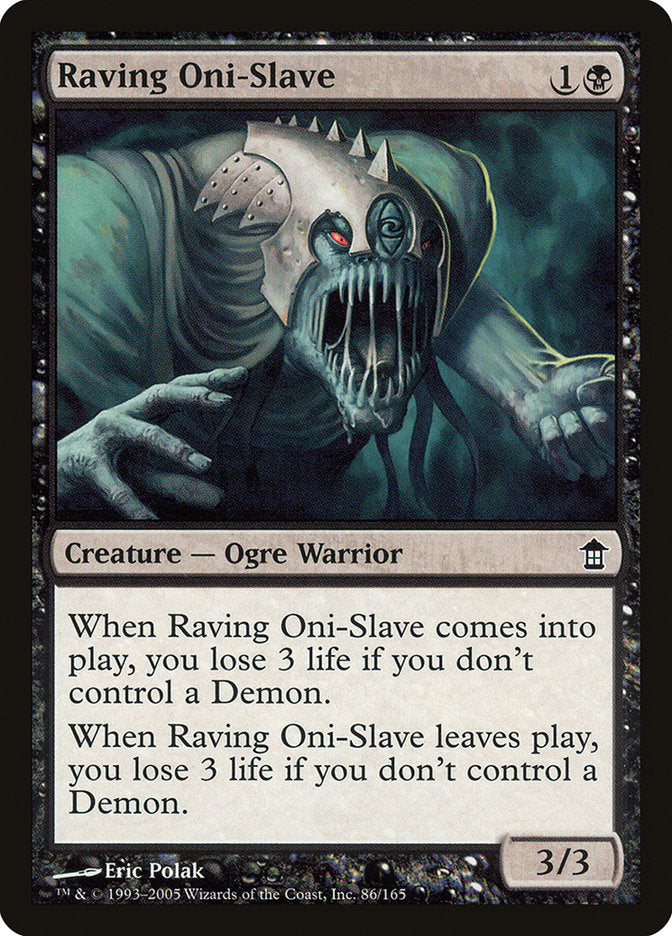 Raving Oni-Slave [Saviors of Kamigawa] | Exor Games Dartmouth